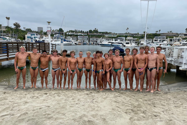 MHS Boys water polo team at the South Coast Tournament